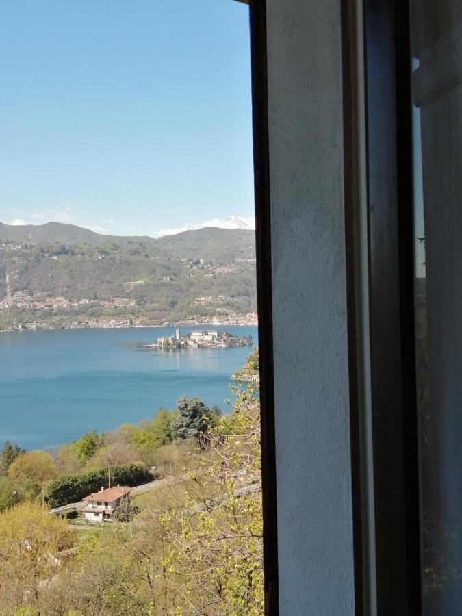 Terrazza Sul Lago Ameno Exterior foto